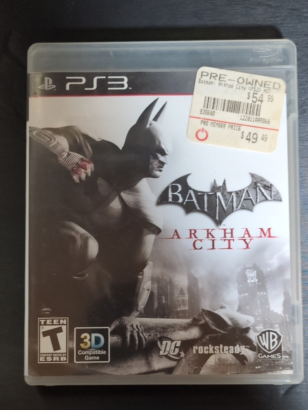 Batman Arkham City For PS3